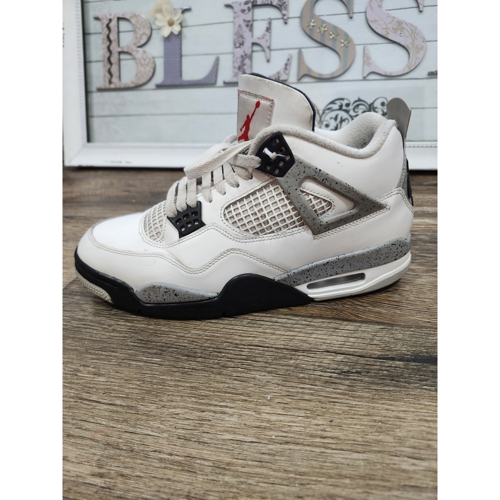 Jordan Retro 4 White Cement 2025 SINGLE SHOE ONLY 10 Left Foot Amputee  MISMATCH